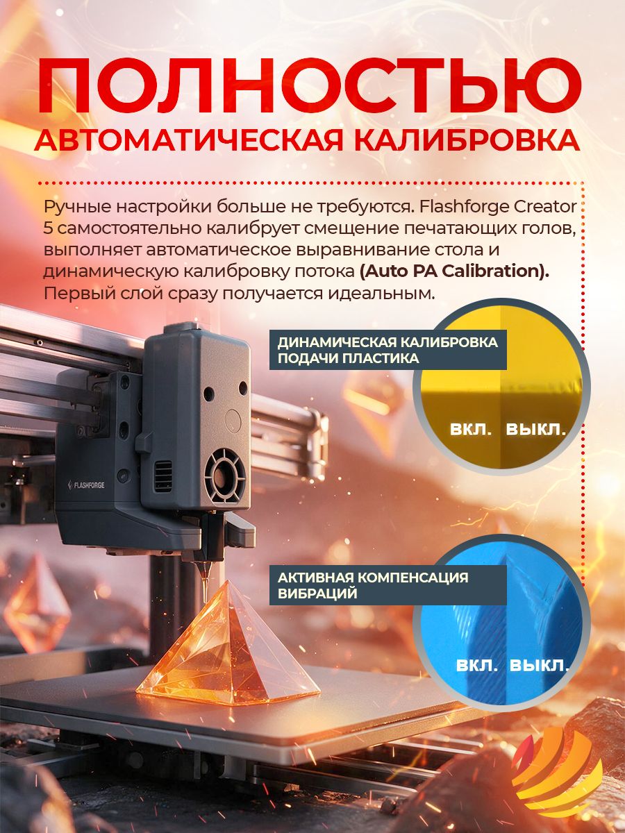 3D принтер FlashForge Creator 5 — фото 1