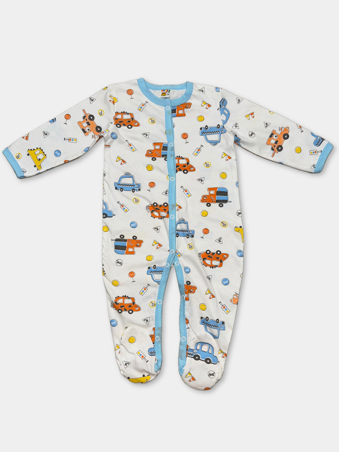 Комбинезон , размер 0-3, желтый — фото 1