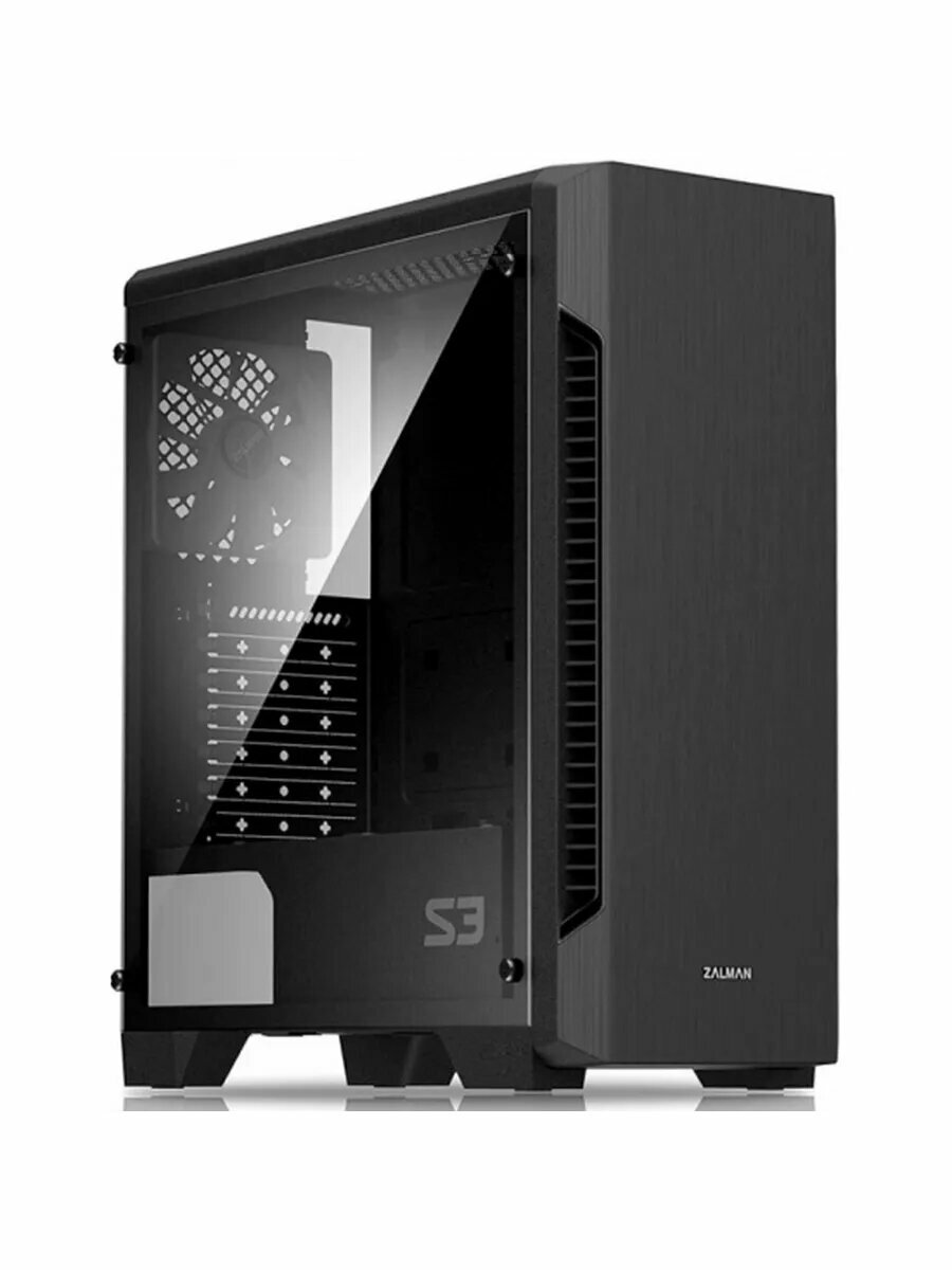 Компьютерный корпус S3 TG, черный