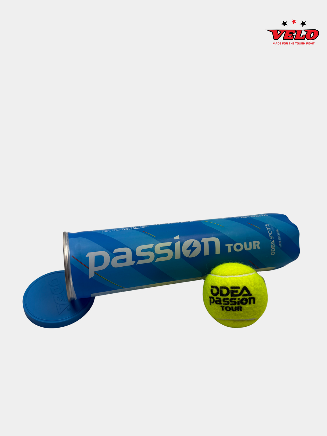 Мячи для большого тенниса ODEA PASSION tour обеспечивают стабильный отскок и контроль