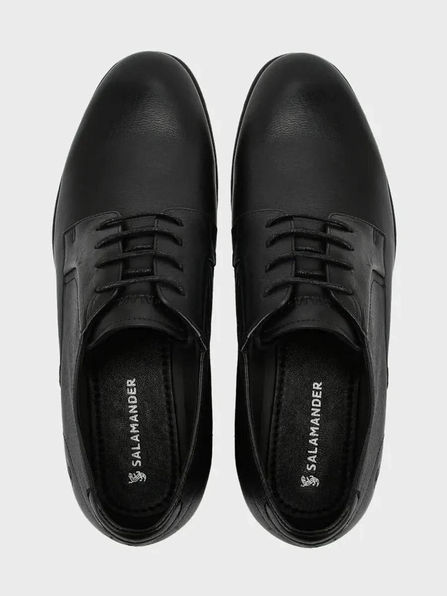 Полуботинки дерби Salamander, размер 43, черный