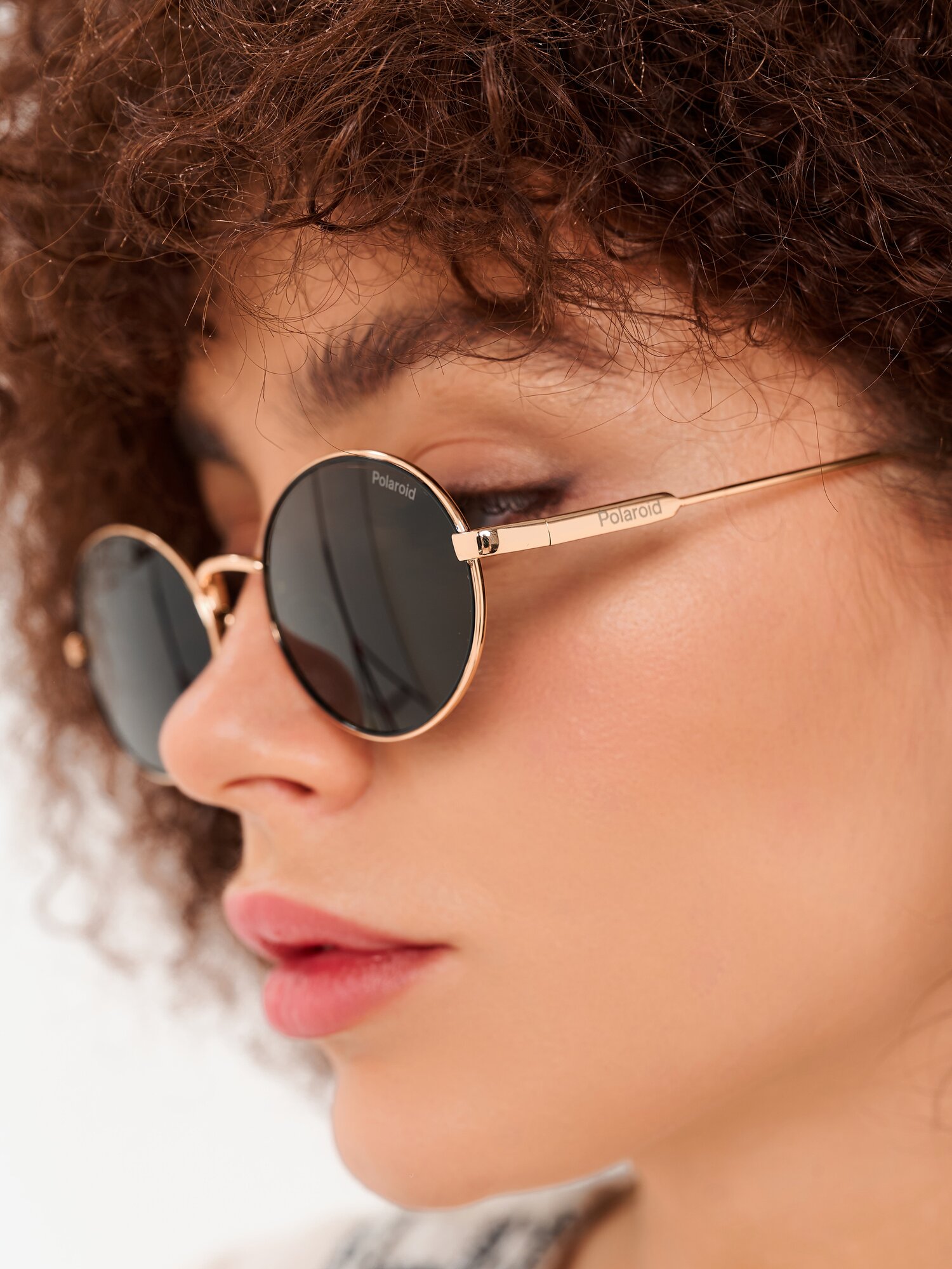 Солнцезащитные очки Polaroid, золото — фото 1