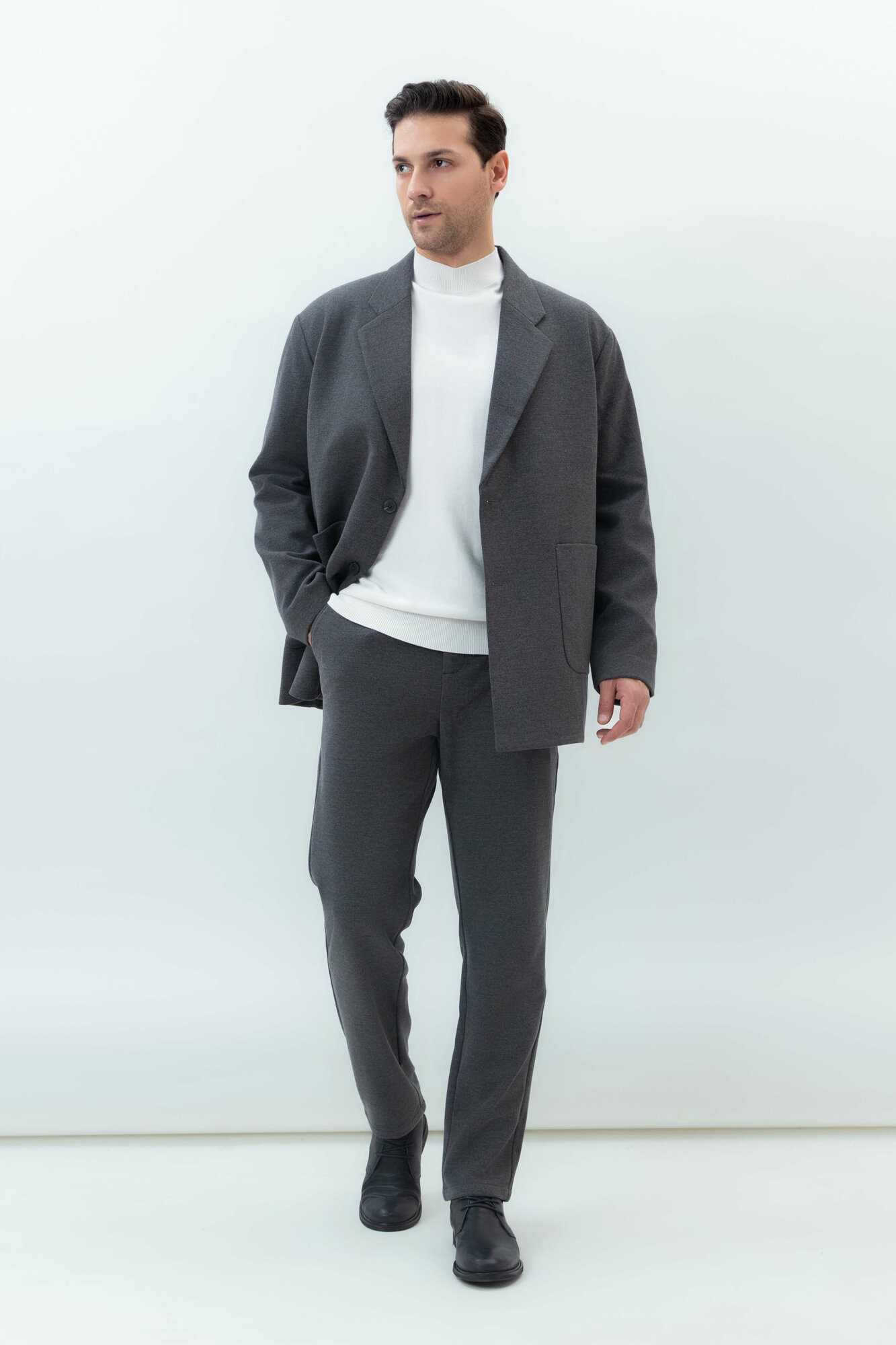 Брюки классические TERRA PRO, размер 30, grey — фото 1