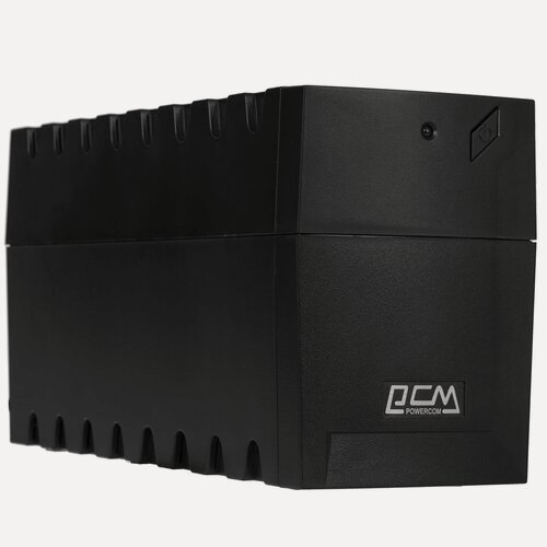 Изображение товара ИБП Powercom RAPTOR RPT-600A EURO, черный, мощность 600 ВА / 360 Вт
