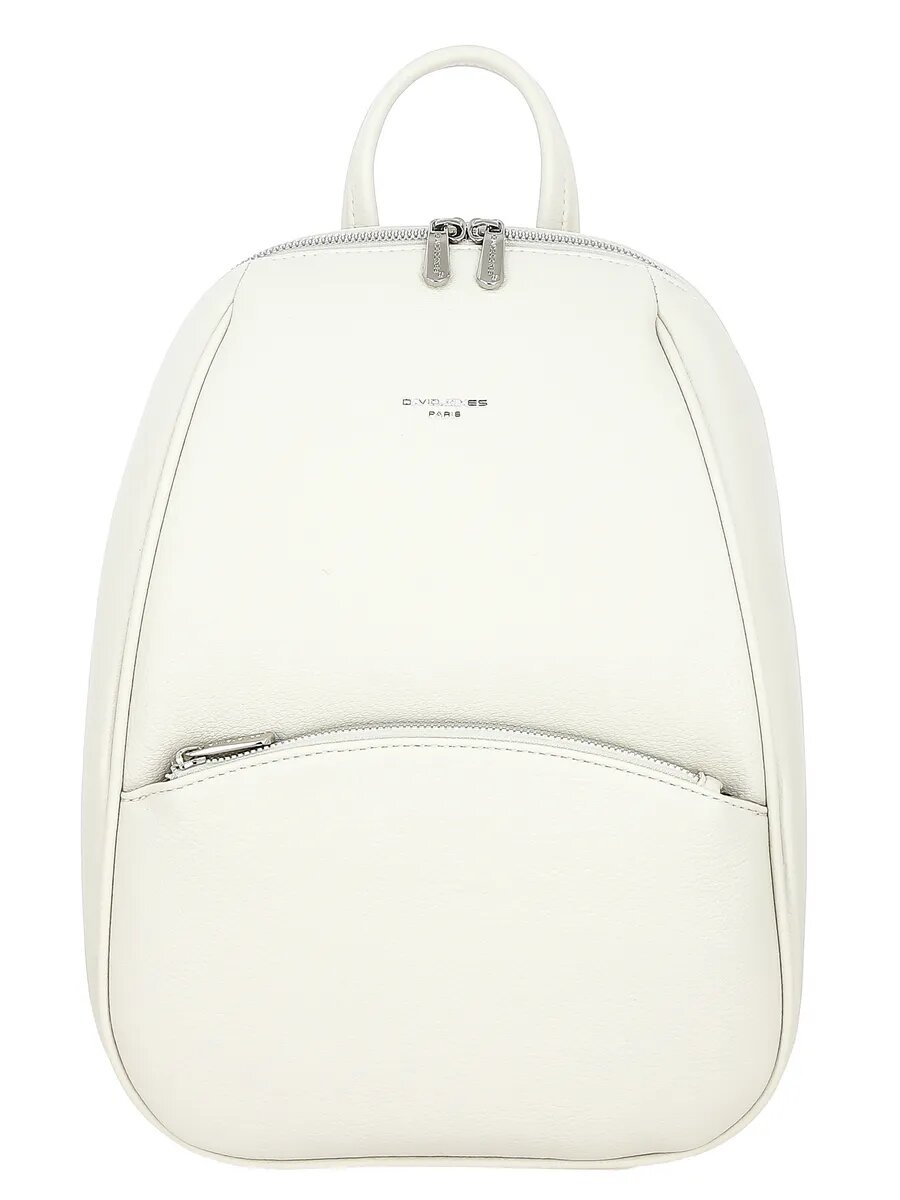 Сумка-рюкзак DAVID JONES, слоновая кость — фото 1