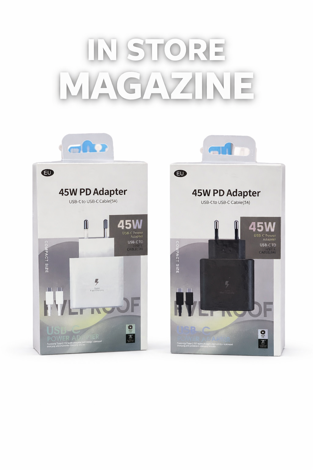 Зарядное устройство, для Samsung, 45 W, Type-C, сверхбыстрая зарядка UEA — фото 1