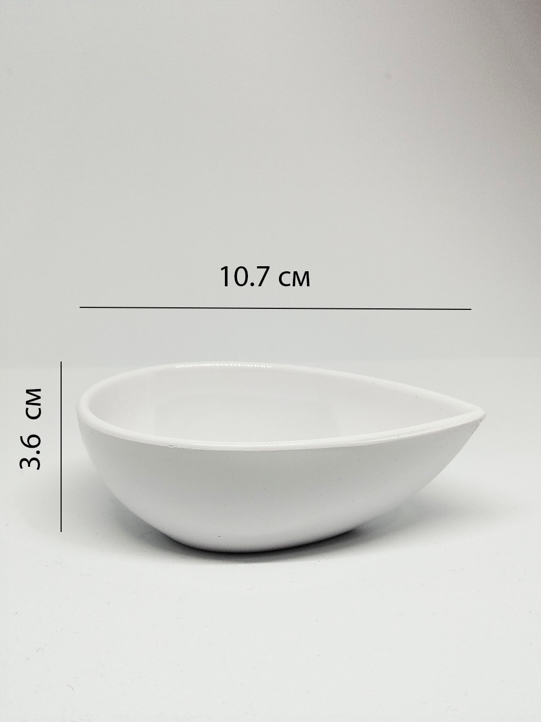 Соусница в форме капли 6 шт — фото 1