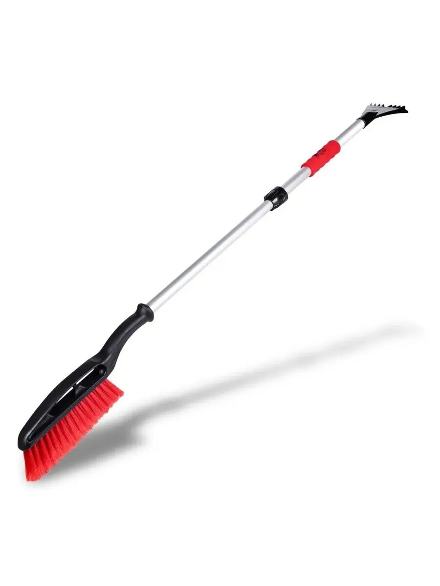 Телескопическая щетка-скребок для чистки и ухода