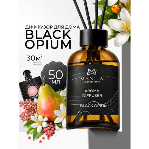 фото Ароматический диффузор manita professional black opium, 50 мл