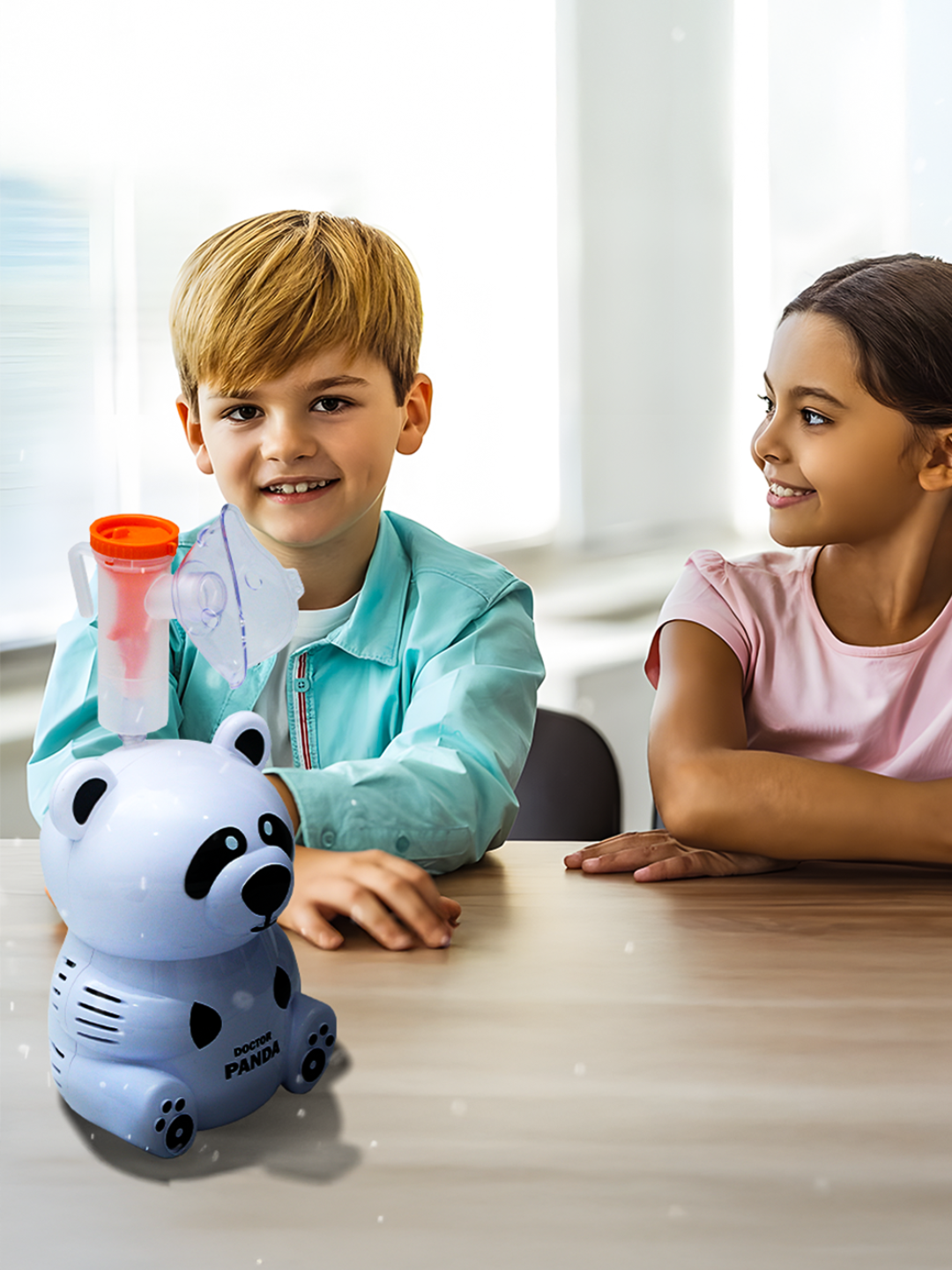 Ингалятор-небулайзер большой, для всех возрастов, "Доктор Панда" — фото 1