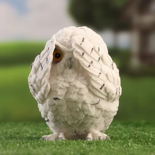 Фигурка Совенок ничего не вижу TAKE IT EASY полистоун 81013 см цвет белый 10122704 734₽