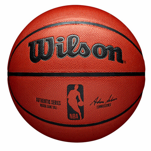 фото Мяч баскетбольный wilson nba authentic indoor comp, wtb7100xb05, размер 5