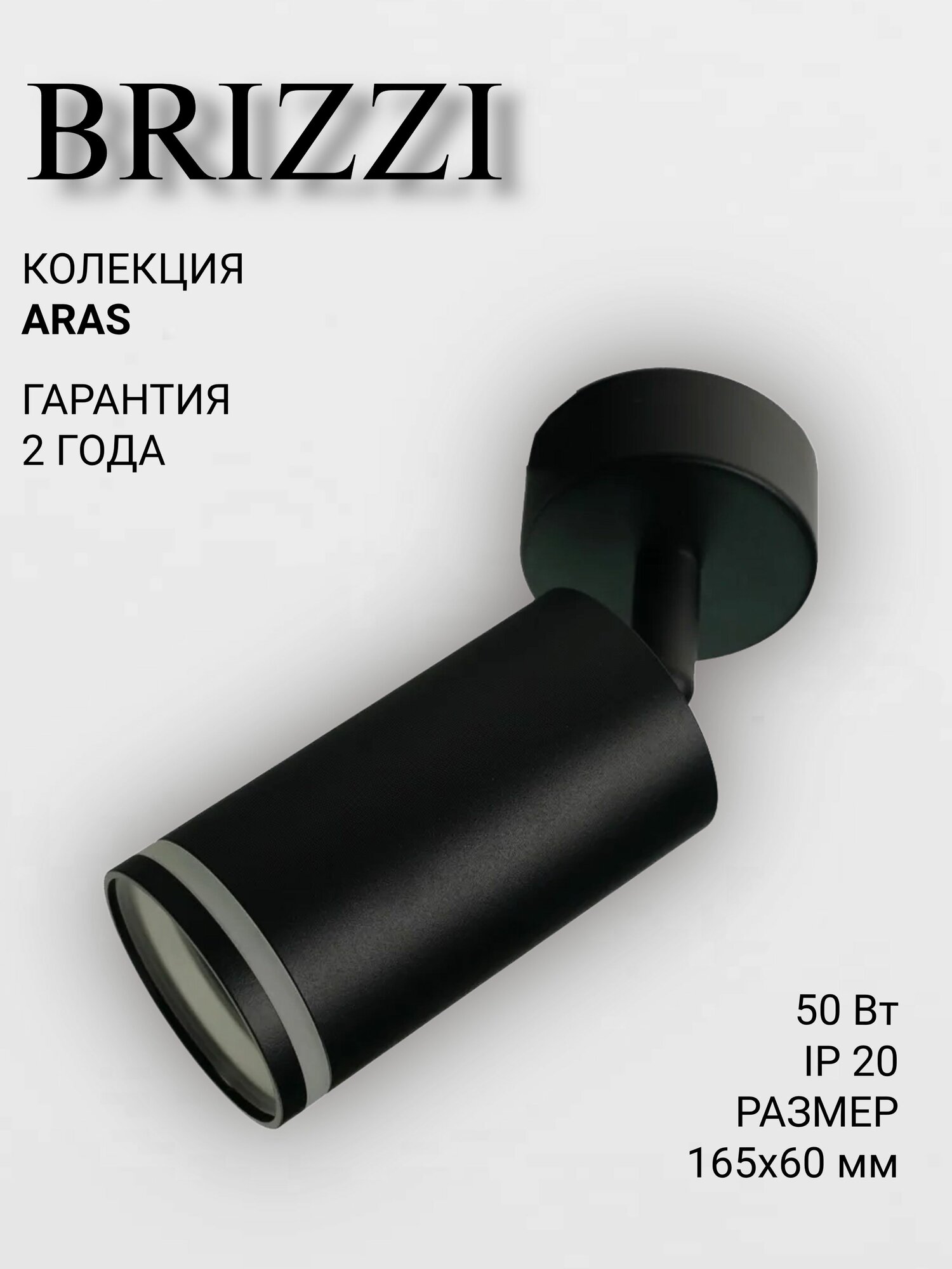 Потолочный светильник-спот BRIZZI ARAS BR08078