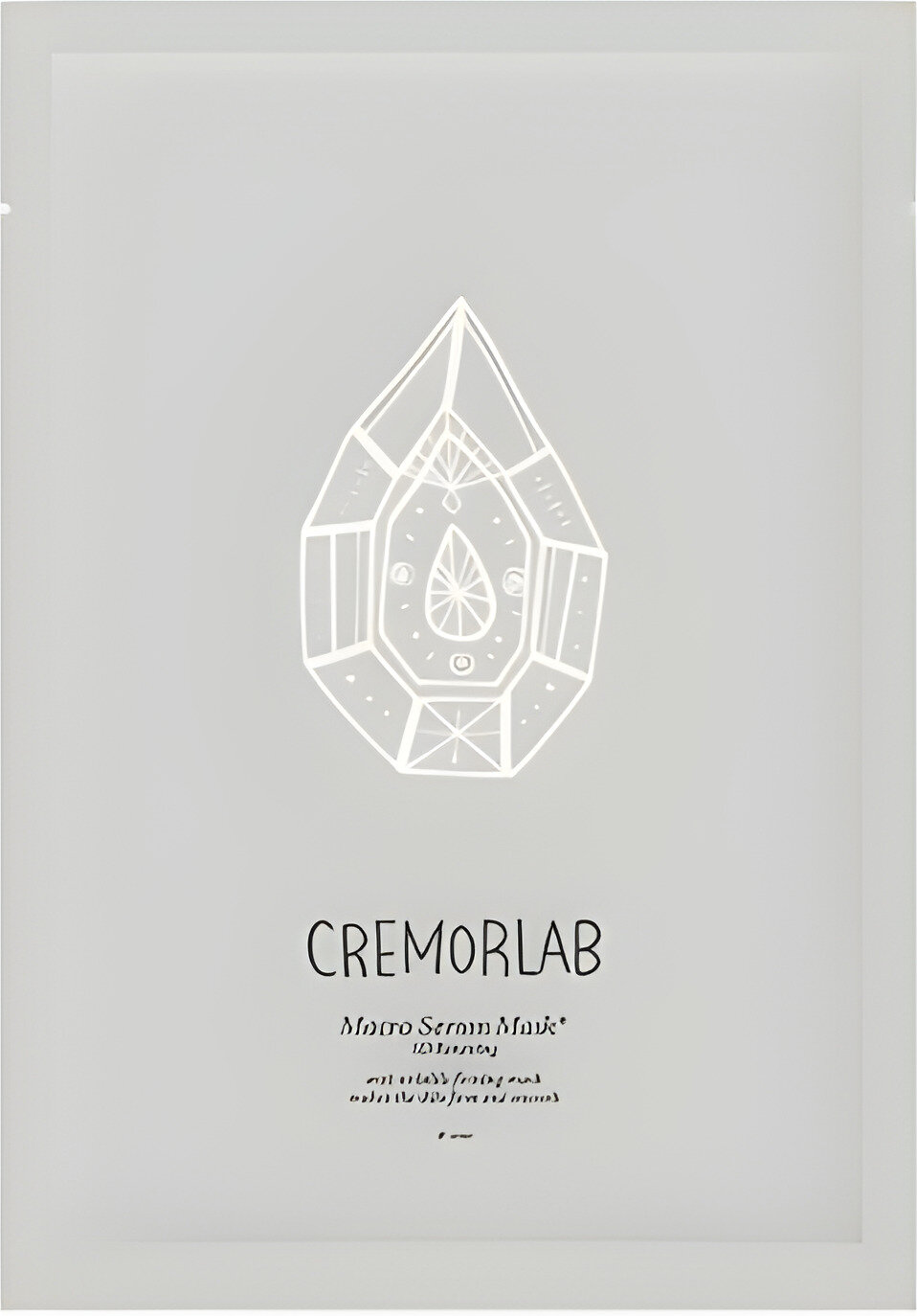 Cremorlab Лифтинг-маска из биоцеллюлозы - 3D обновление 1шт (1 шт.) Macro Serum Mask 3D Renewing 1 200ml