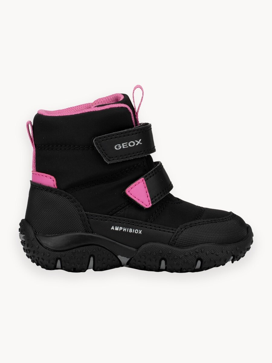 Полусапоги GEOX Baltic ABX, размер 26 EU, чёрный/фуксия