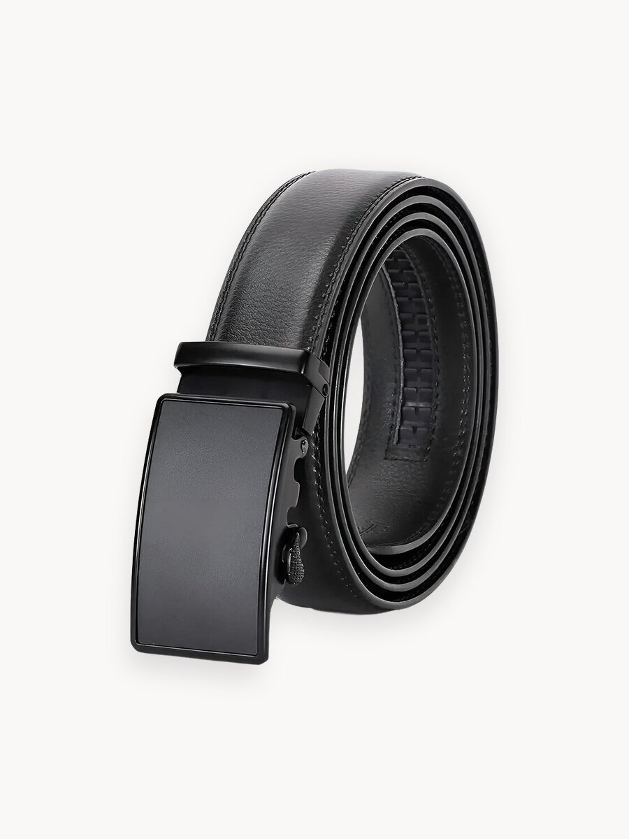 Ремень  для мужчин, размер 105-125, черный