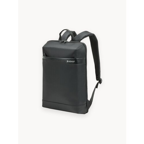 Рюкзак Heikki High Tech (хейки) с отделением для ноутбука, черный, 43x28x12 см, 272589