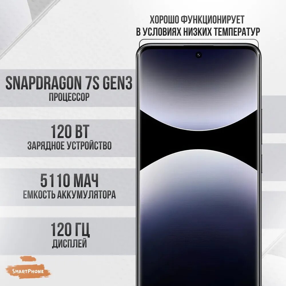 Xiaomi Смартфон Xiaomi Redmi Note 14 Pro Plus 5G 12/512GB Global Version (black)