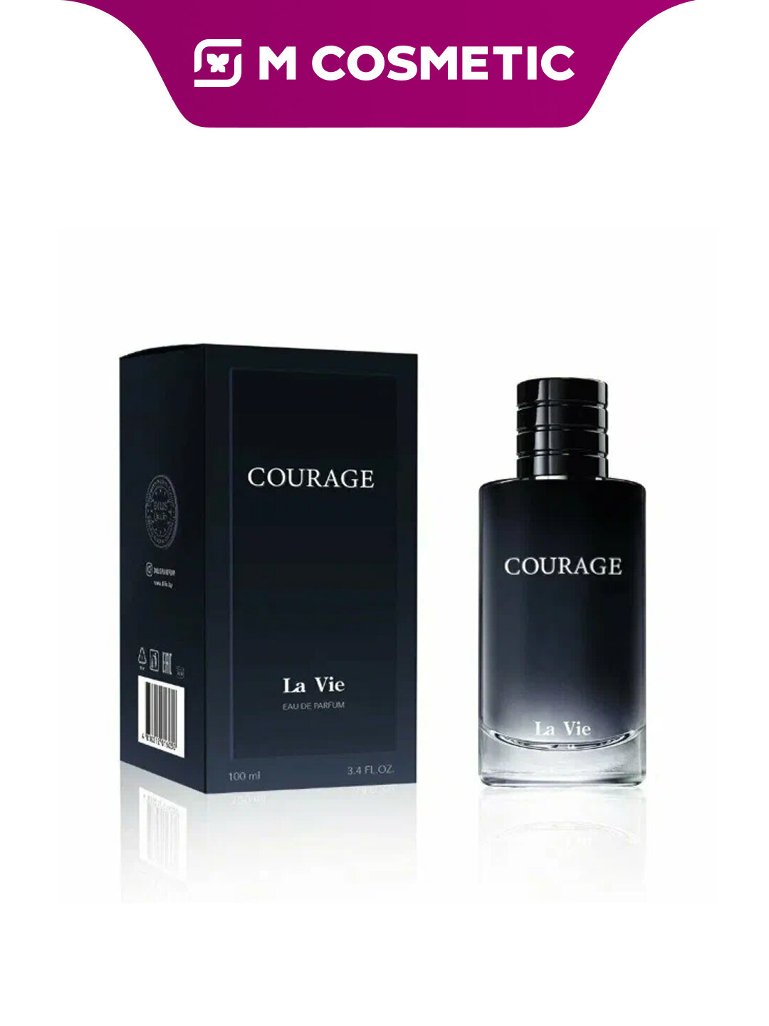 Парфюмерная вода Dilis Courage, мужская, восточные пряности, 100 мл