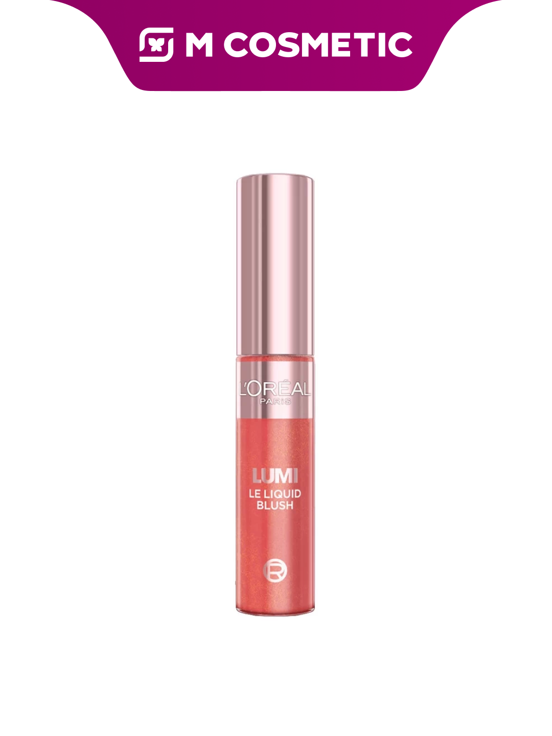 Румяна LOREAL Paris Lumi, жидкая текстура, гипоаллергенные, водостойкие, 10 мл, 625тон