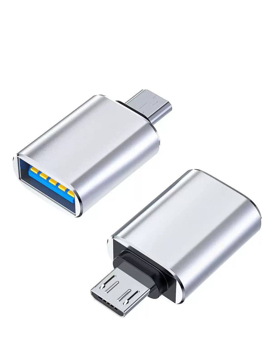 USB 3.0 dan Type-C adapteriga, kompyuterlar, noutbuklar, telefonlar va mobil qurilmalar uchun OTG Type C adapteri