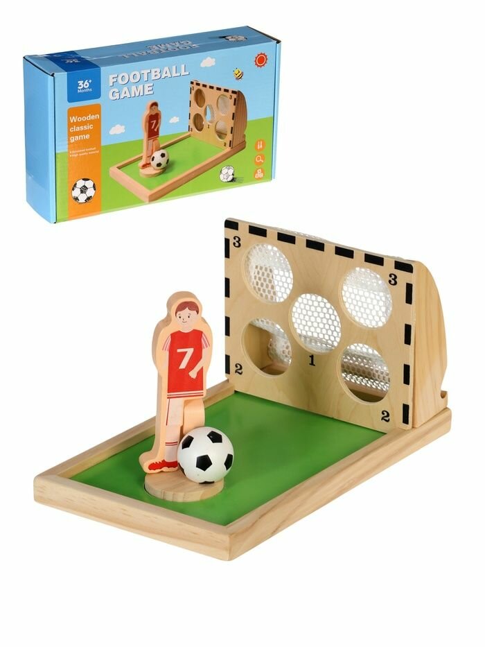 Настольная игра КНР "Мини футбол" пластиковая, 3 +