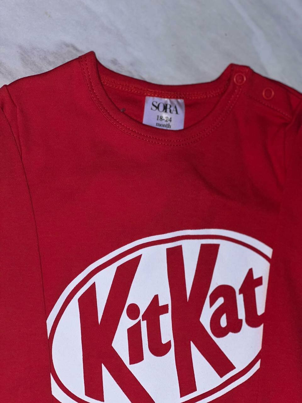 Боди, комплект из 2 шт., размер 3-6, красный — фото 1