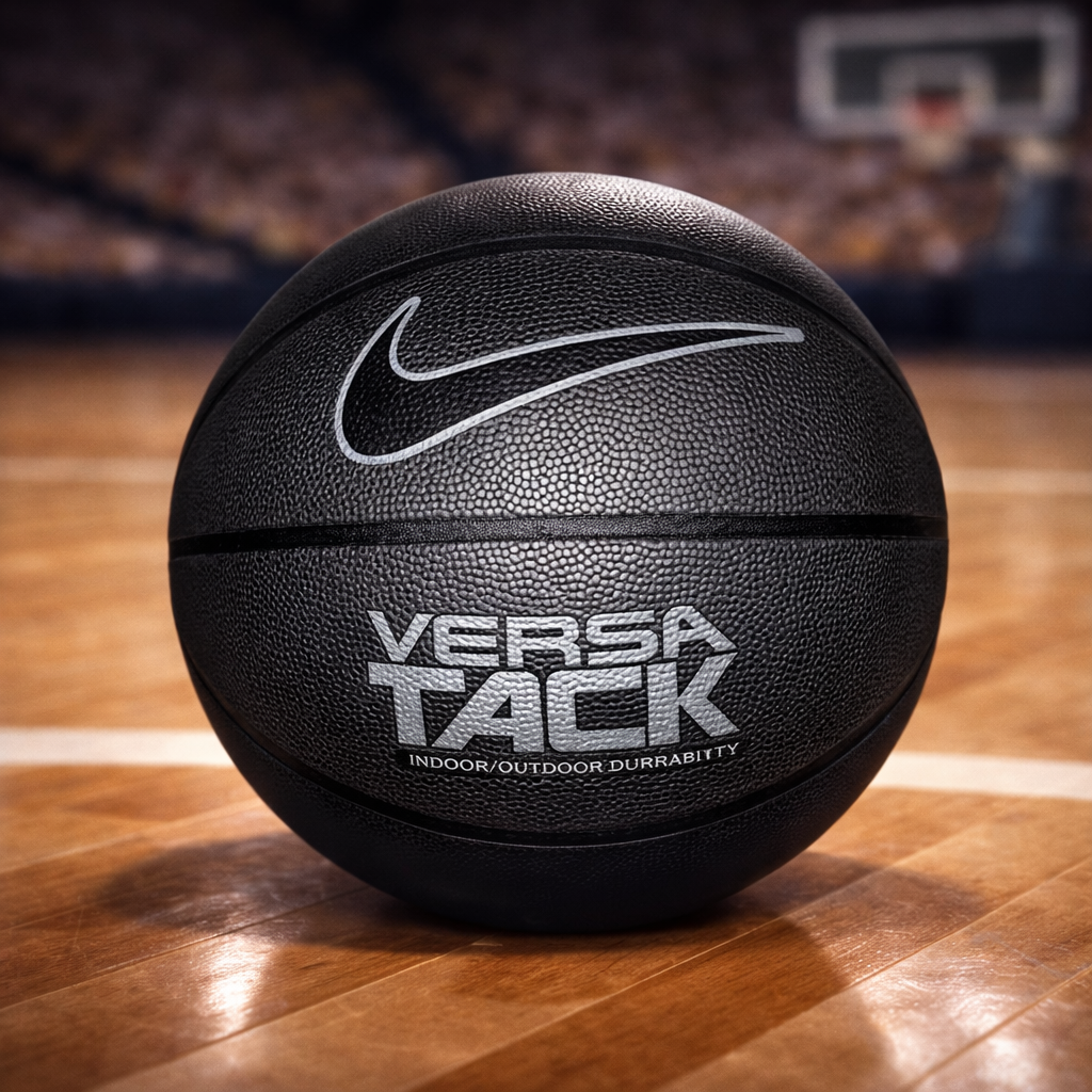 Баскетбольный мяч , 7 размер, для тренировок и игр, рекомендован для подростков и взрослых VersaTack Black