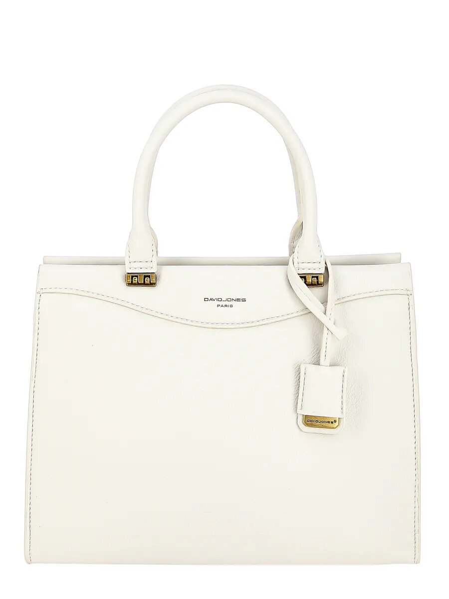 Сумка тоут DAVID JONES, слоновая кость — фото 1