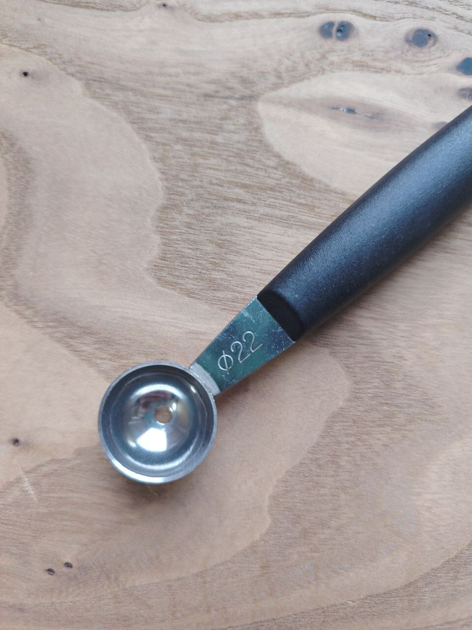 Нож-выемка для карвинга Atlantic Chef Шато, двусторонний, из стали, черный — фото 1