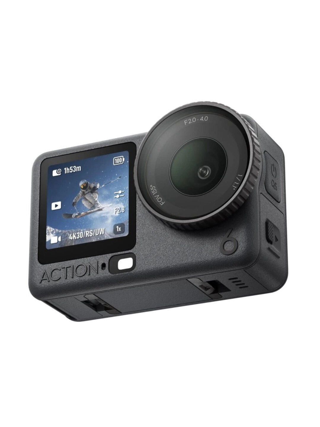 Экшн-камера DJI Osmo Action 6 влагозащита, без шума, магнитное крепление - Черный