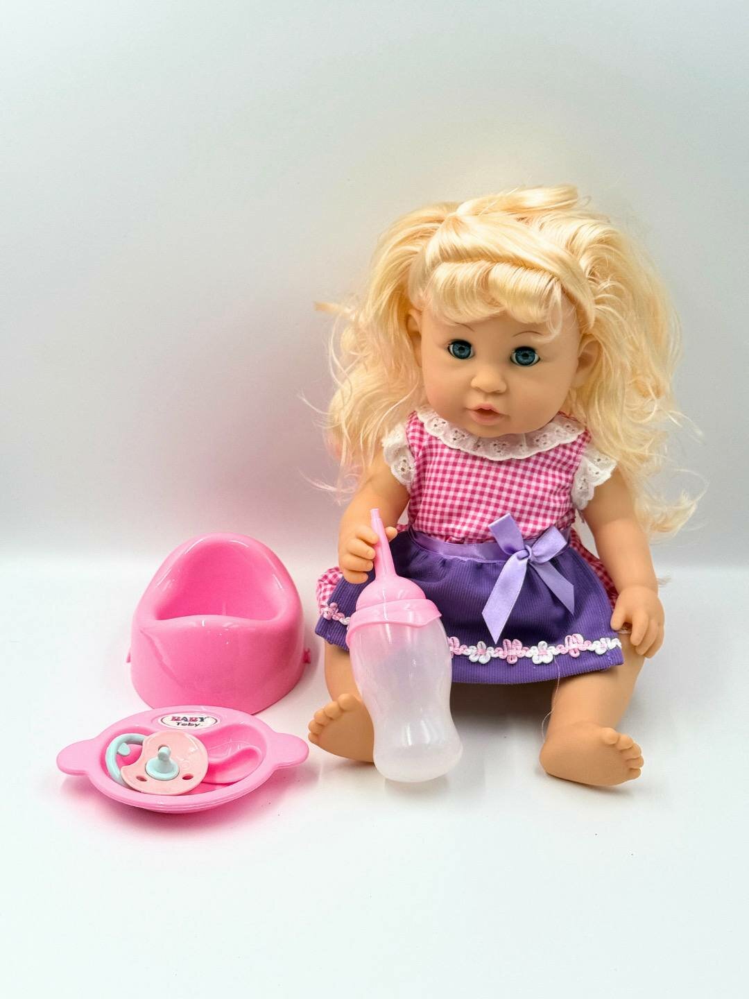 Интерактивная кукла "Baby Interactive", для сюжетно-ролевых игр, для девочек от 3 лет