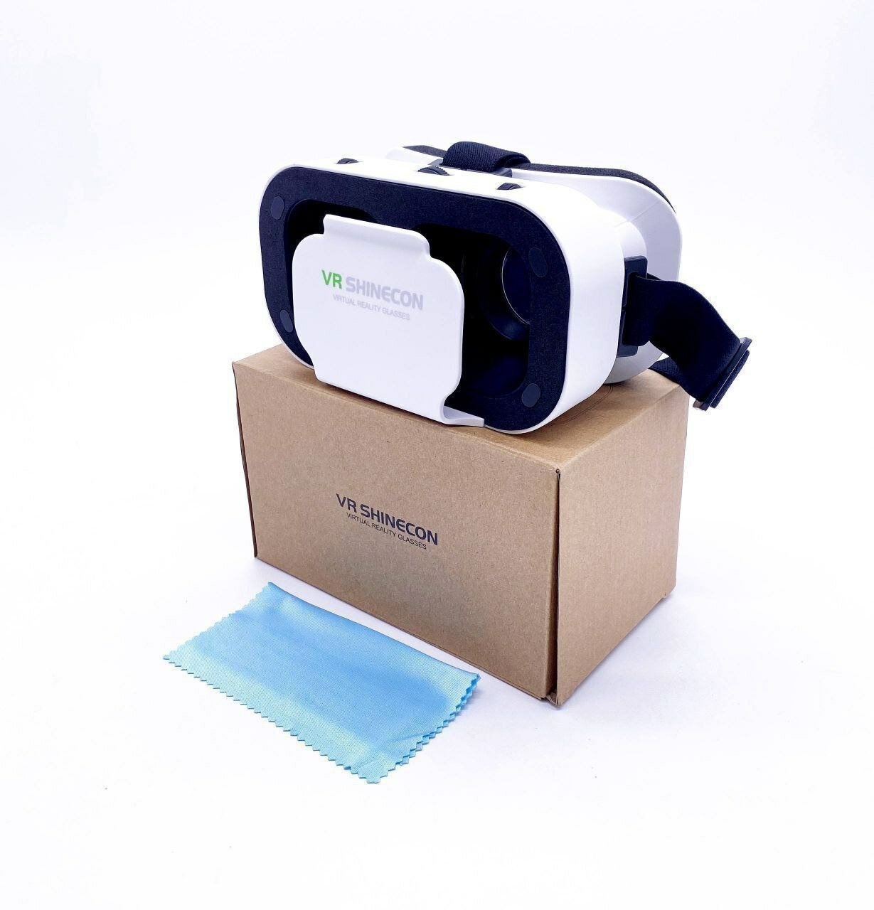 Очки виртуальной реальности VR Shinecon (VR Box для смартфонов) + Салфетка для очистки