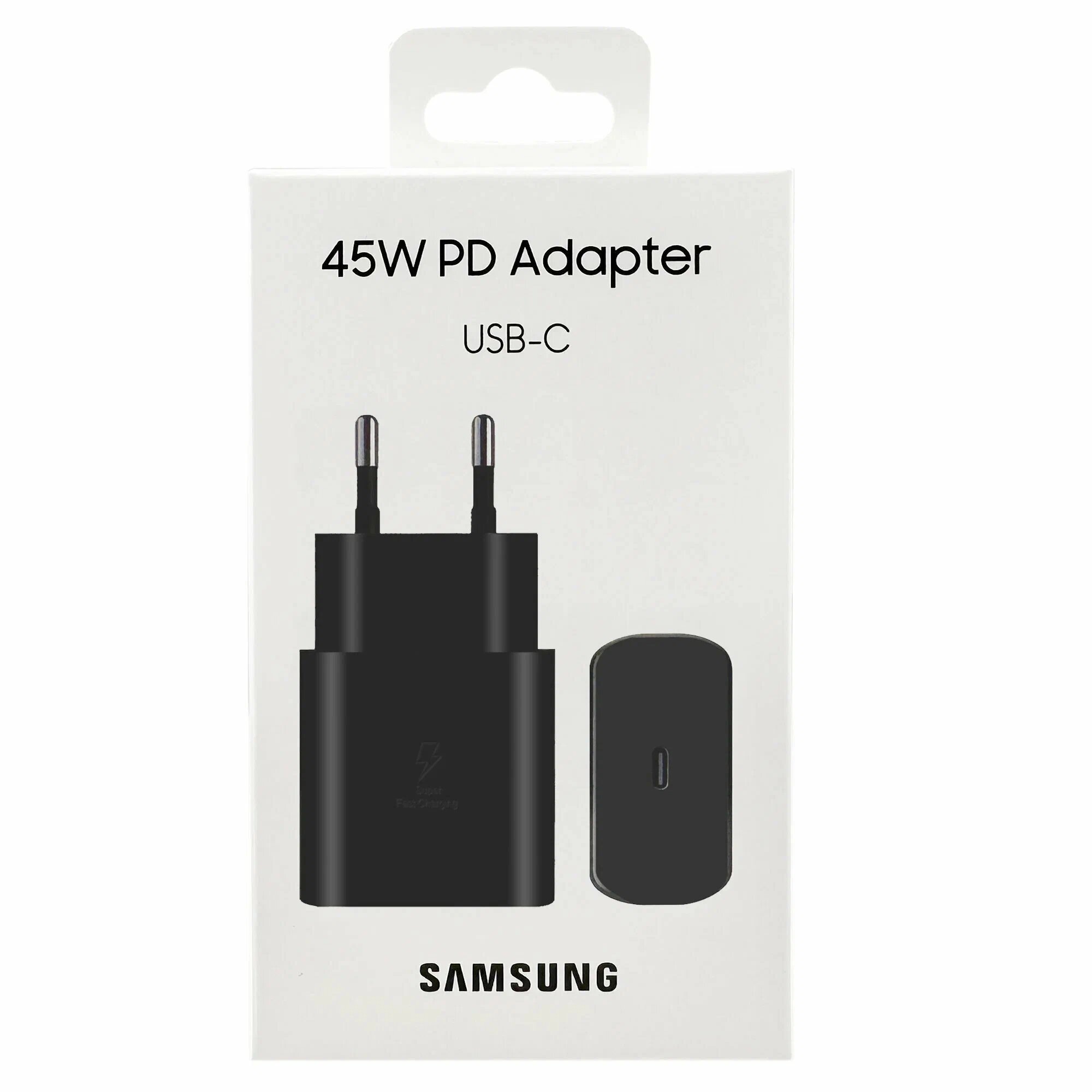 Сетевое зарядное устройство для SAMSUNG 45W / Быстрая зарядка для SAMSUNG 45W
