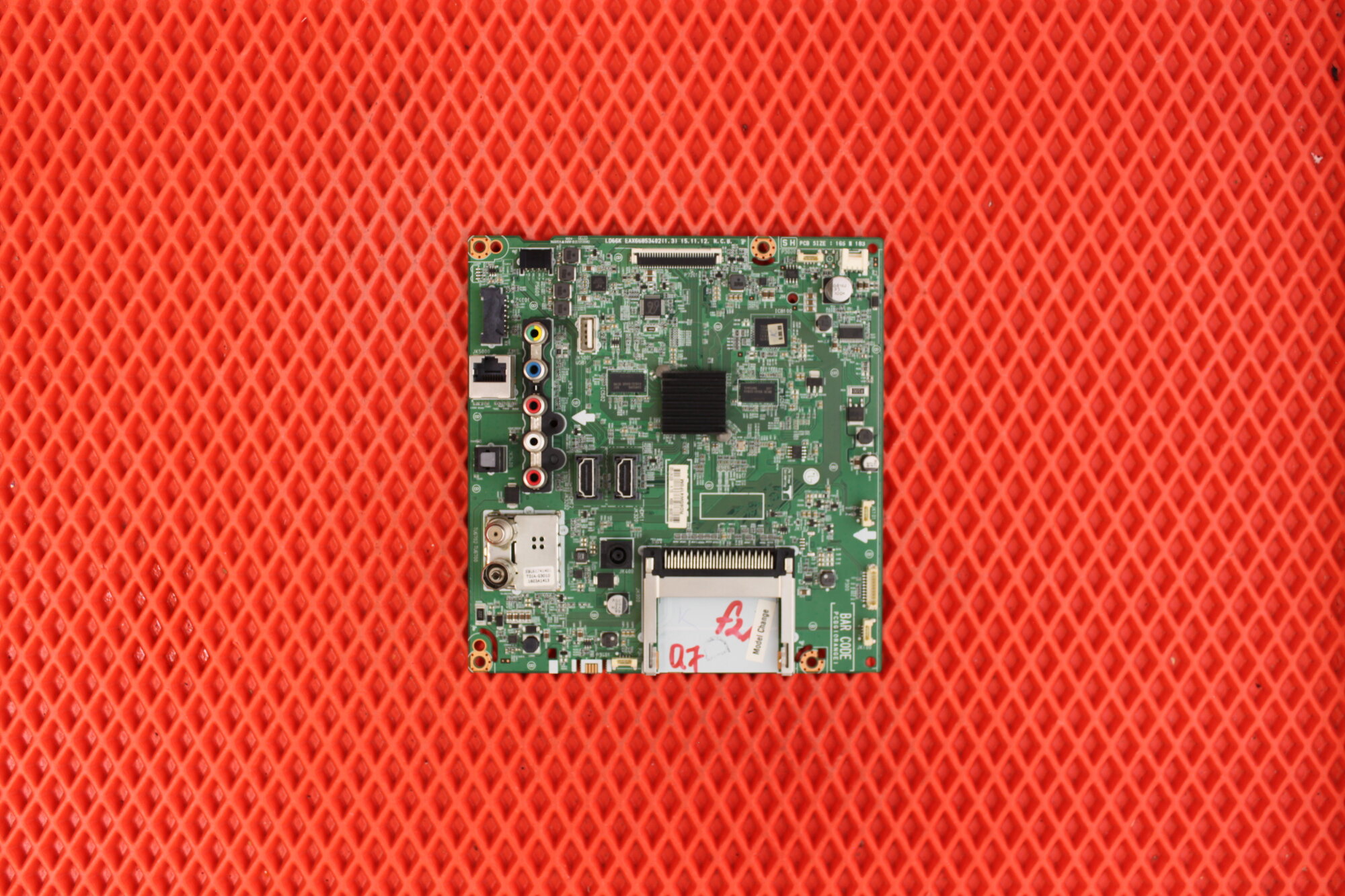 Основная плата (MAIN) EAX66853402 (1.3) для телевизора LG 32LH570U-LCIX2 в надёжной упаковке