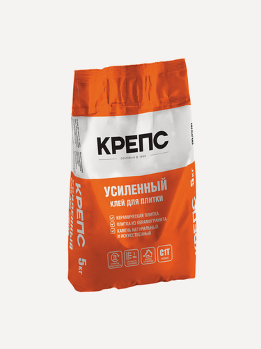 Изображение товара Клей плиточный крепс Усиленный 5кг