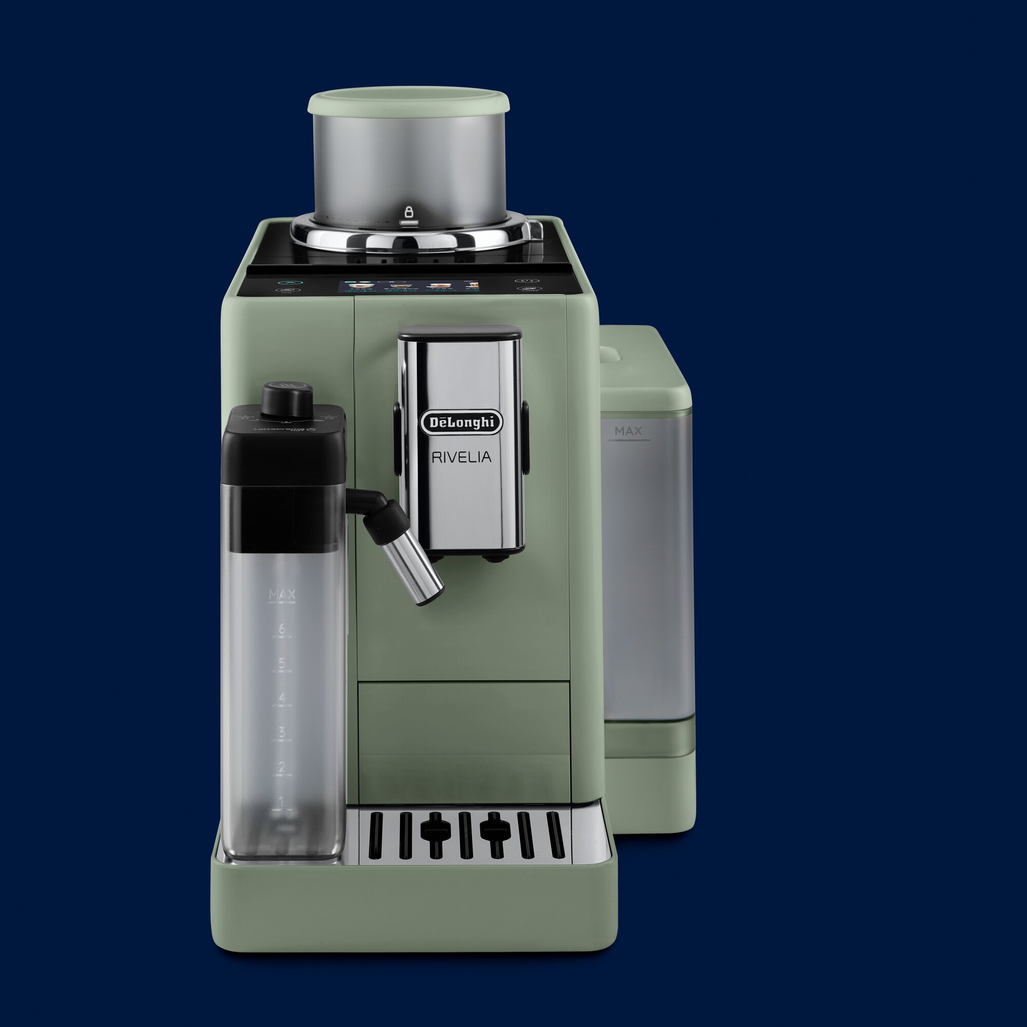 Автоматическая кофемашина DeLonghi EXAM441.55. GR Rivelia Зеленый — фото 26