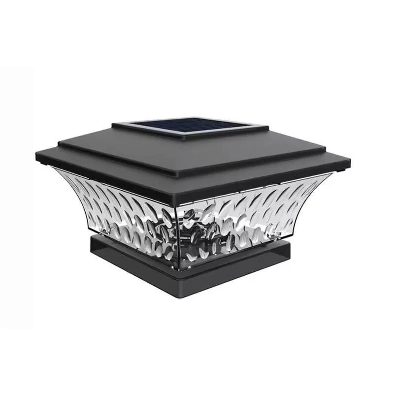 Солнечный уличный фонарь 2 шт для деревянных столбов сада, LED, IP44