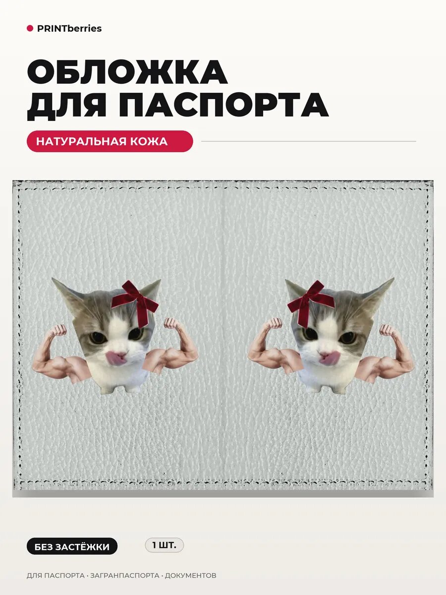 Обложка для паспорта PRINTBERRIES