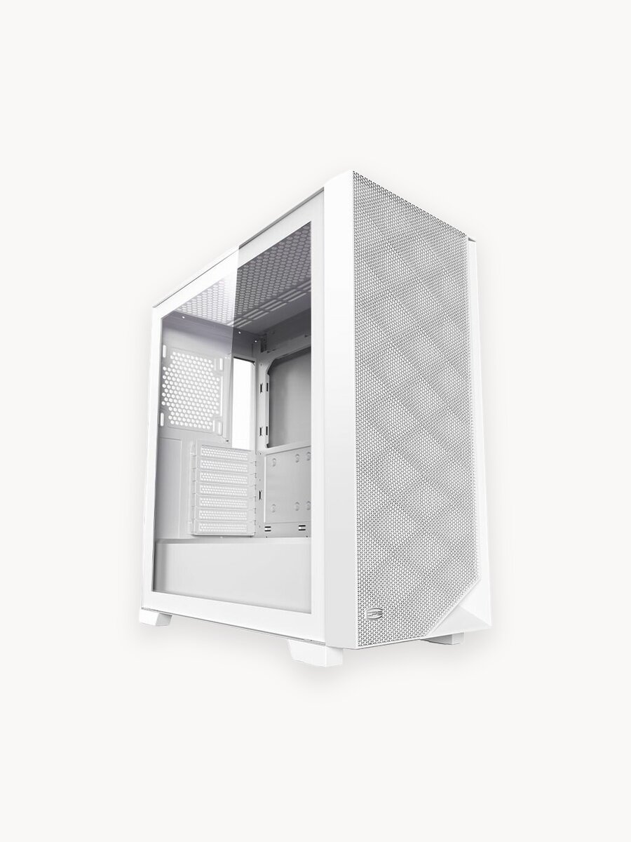 Корпус для ПК без БП PCCOOLER C3D510 WH ARGB, официальная гарантия