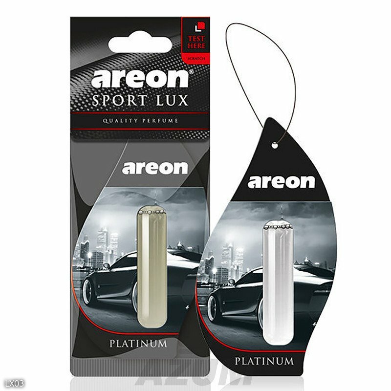 Капсулы освежителя Areon Platinum, жидкие, для автомобиля, 5мл