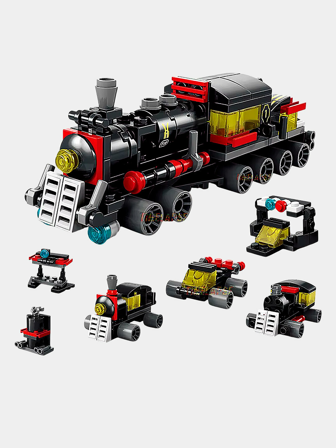 Конструкторы для мальчиков: космические и военные модели, более 10 видов, Хром