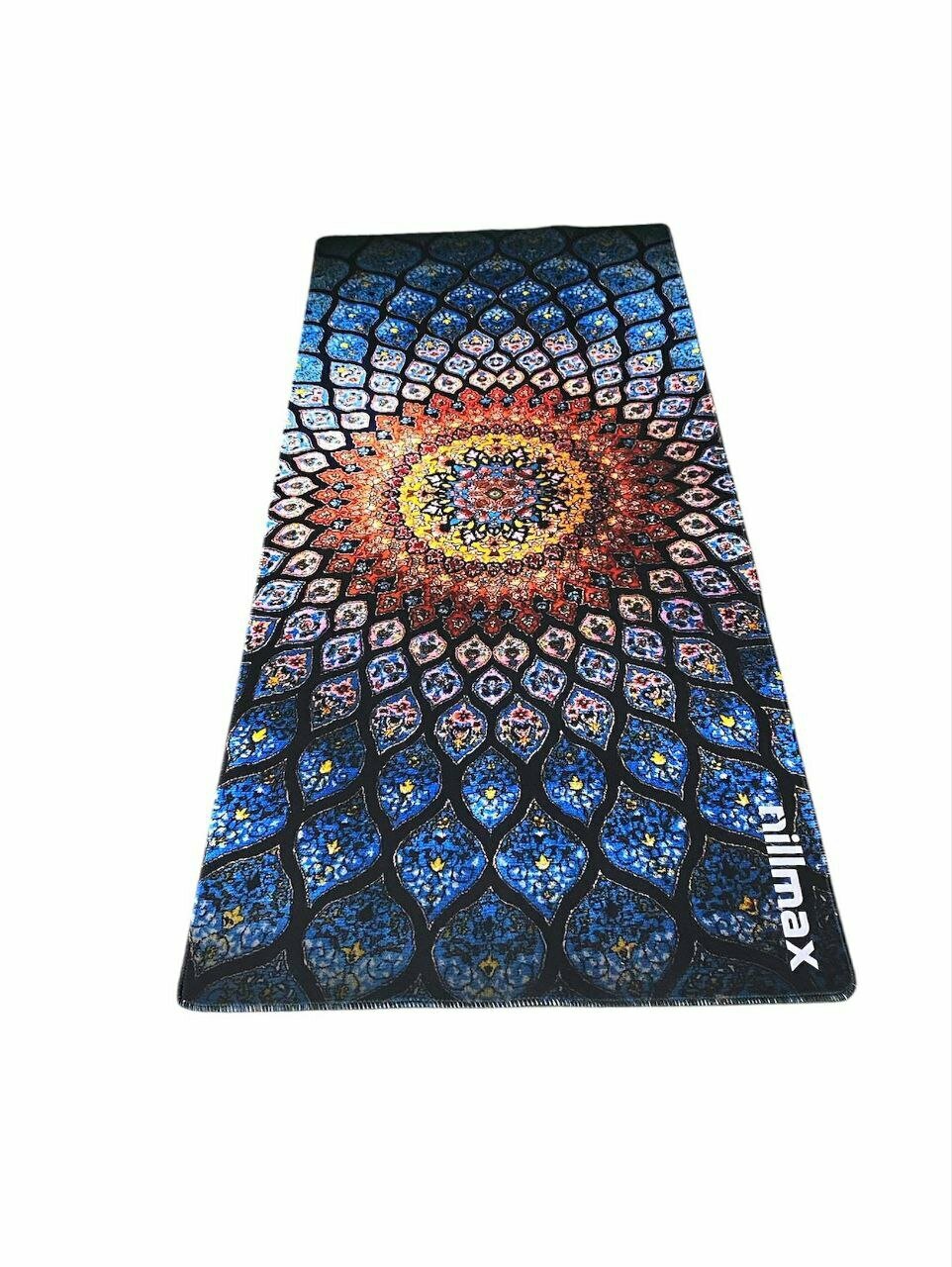 Игровой коврик для мыши NILMAX большого размера, восточный орнамент (мандала), Speed/Control.