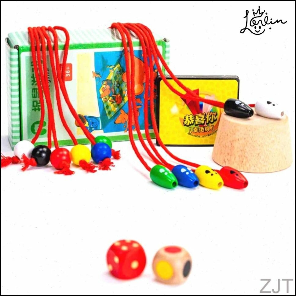 Настольная деревянная игра Мышки