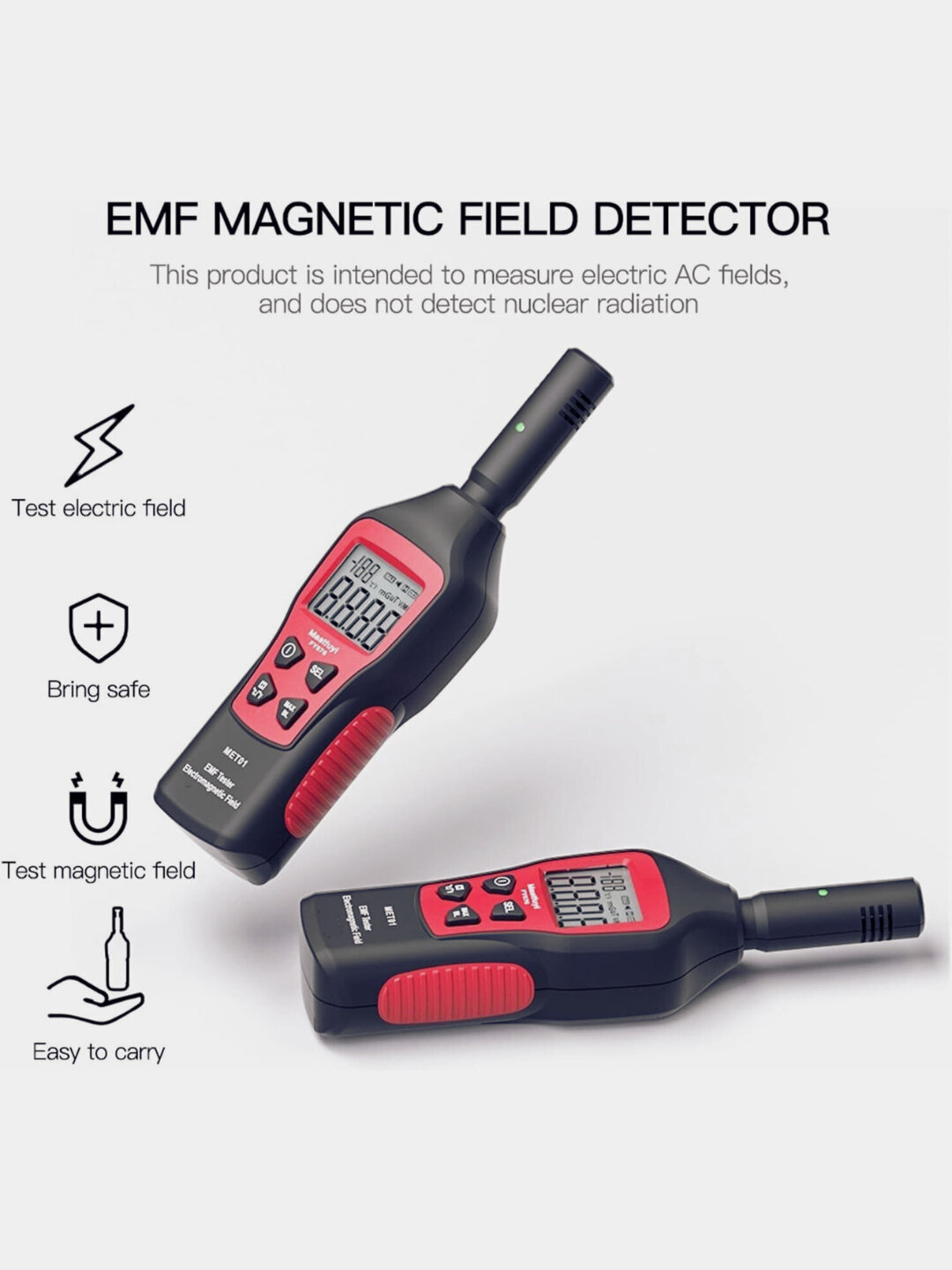 FY876 измеритель ЭДС электромагнетического излучения, прибор тестер для измерения радиации