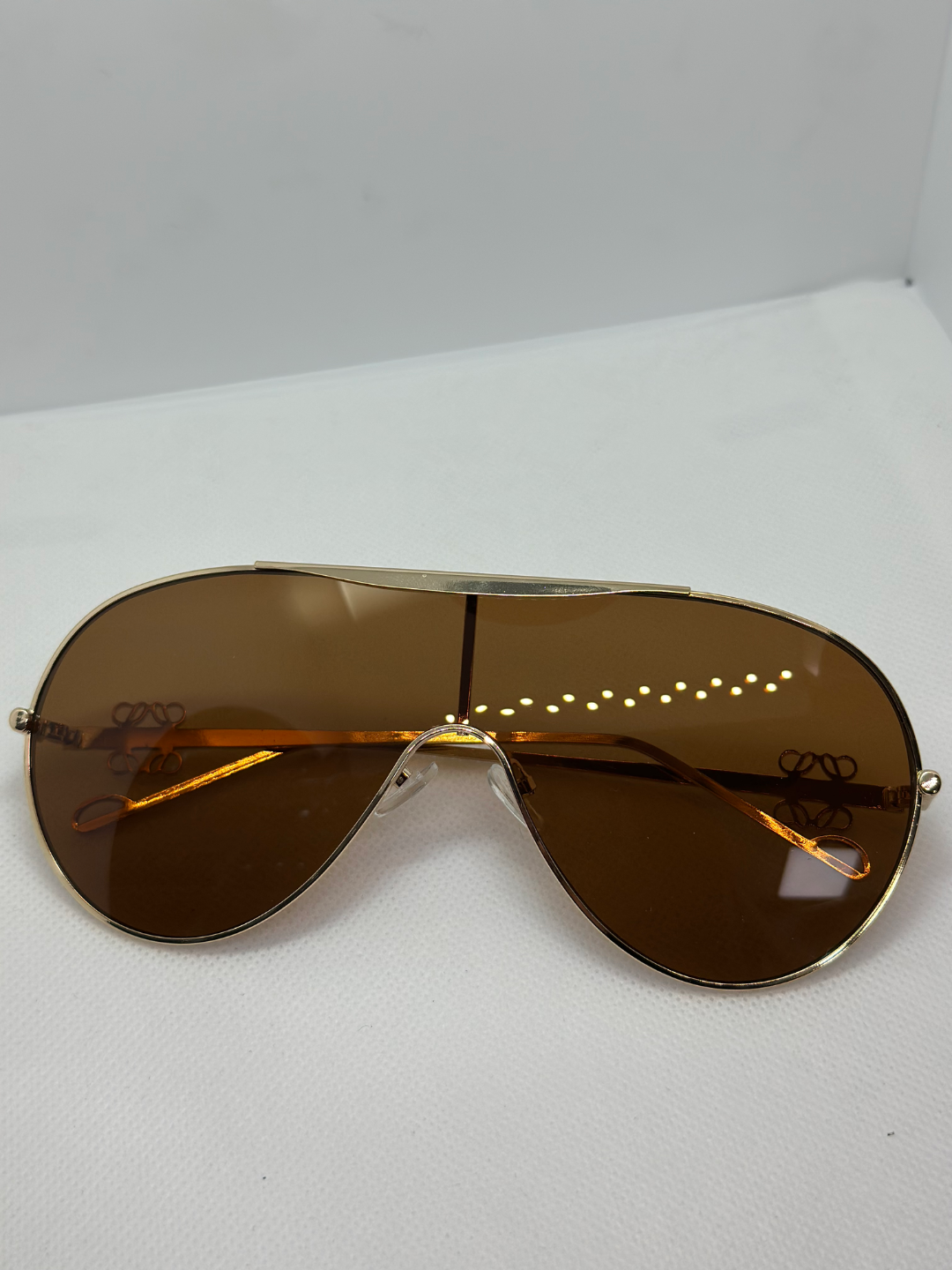 Солнцезащитные очки , коричневый — фото 1