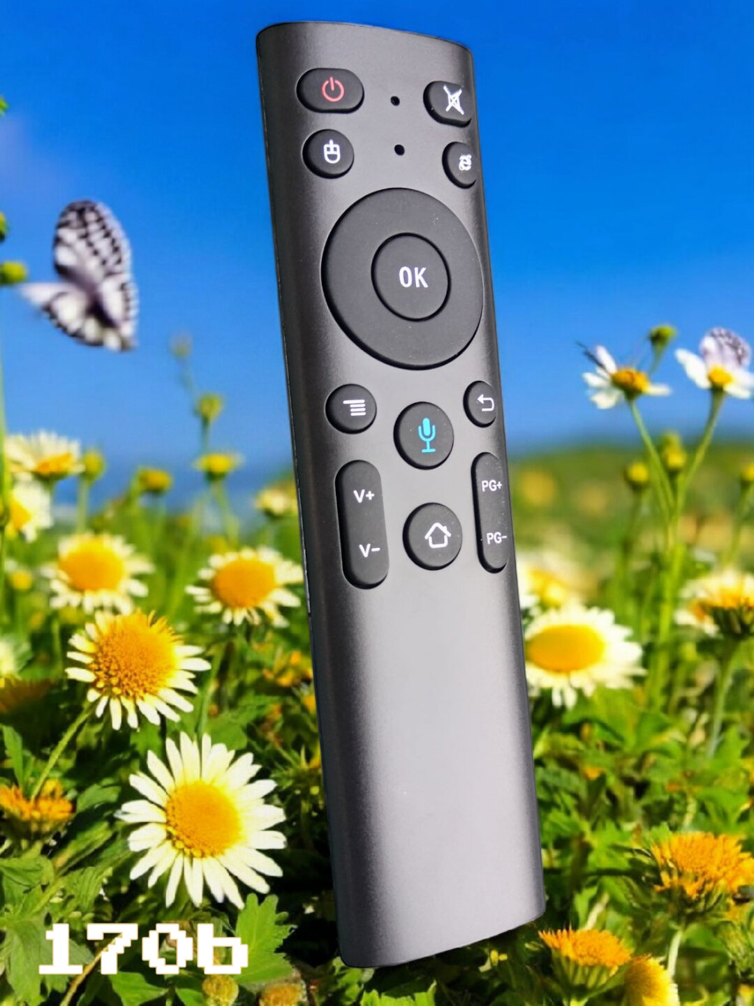 Пульт Air Mouse, гироскоп, голосовой ввод, 2,4GHz, Android, SmartTV, ПК — фото 1