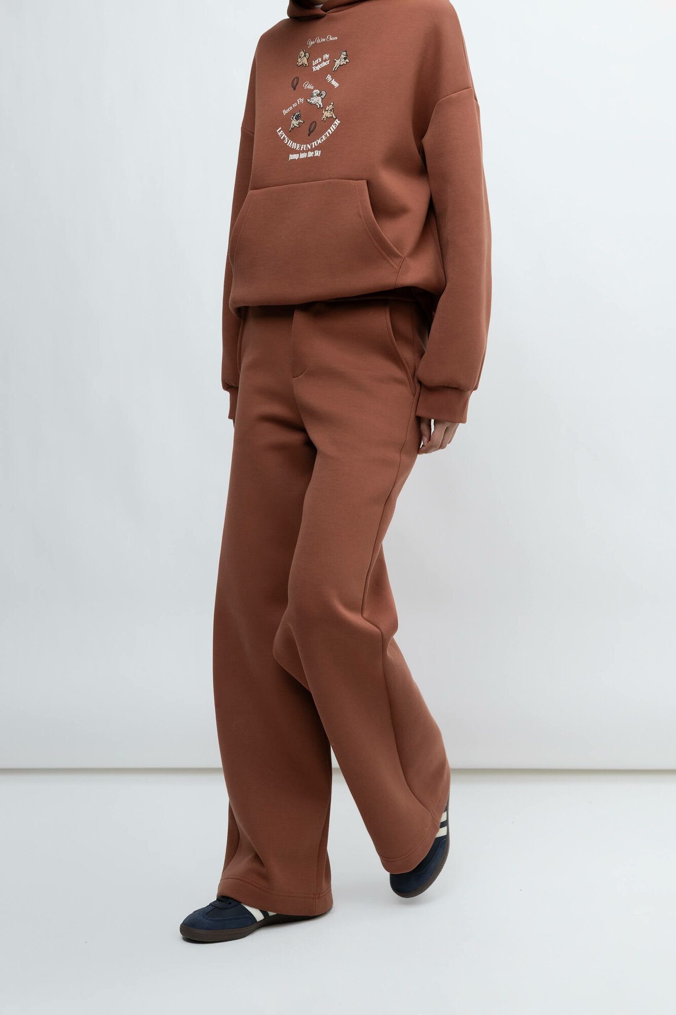 Брюки классические TERRA PRO, размер L, brown — фото 1