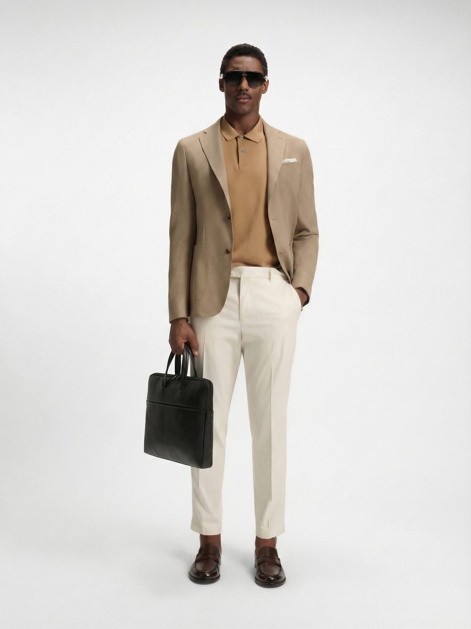 Сумка для ноутбука Daniele Riccardi, искусственная кожа, для ноутбука 15 дюймов, черная — фото 1