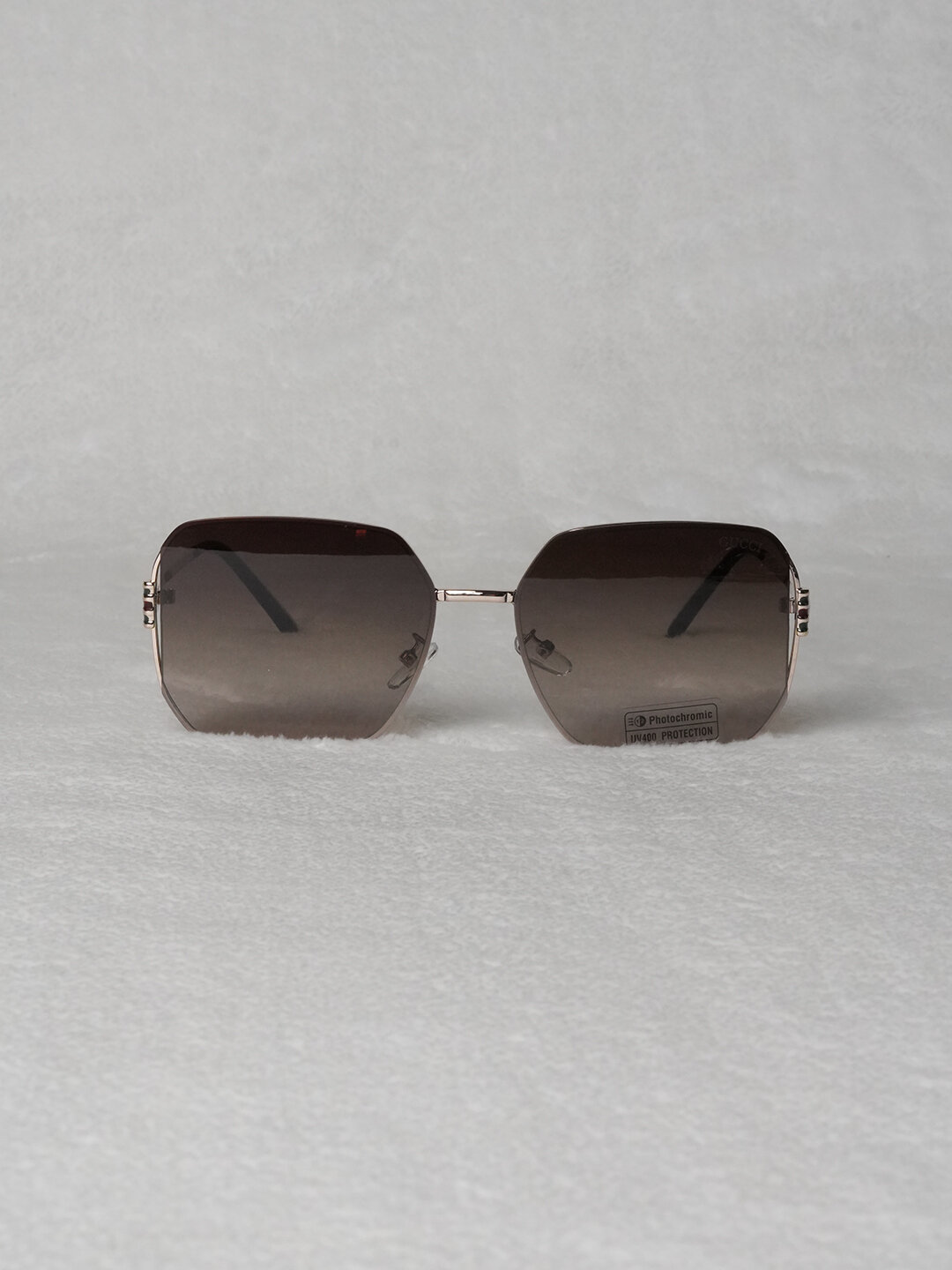 Солнцезащитные очки , коричневый — фото 1